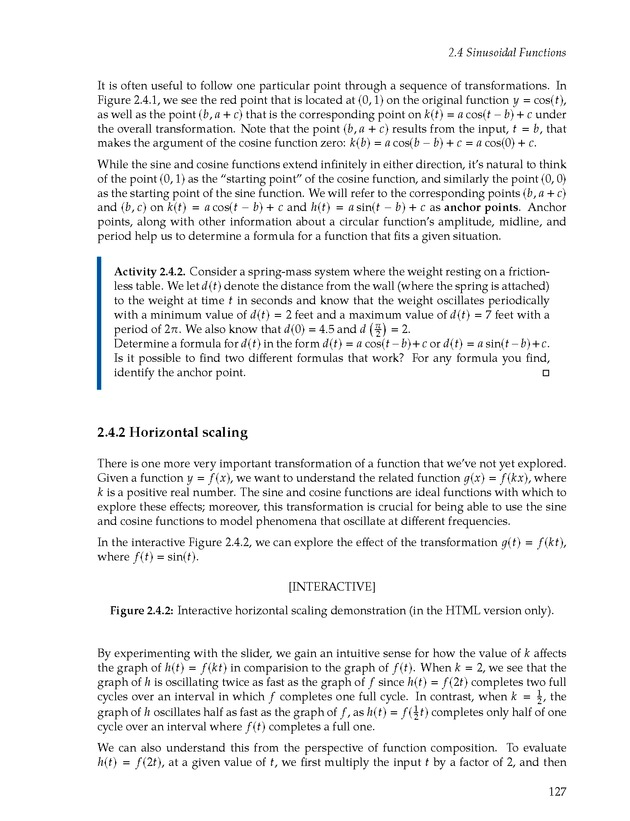 Active Preparation for Calculus - Page 127